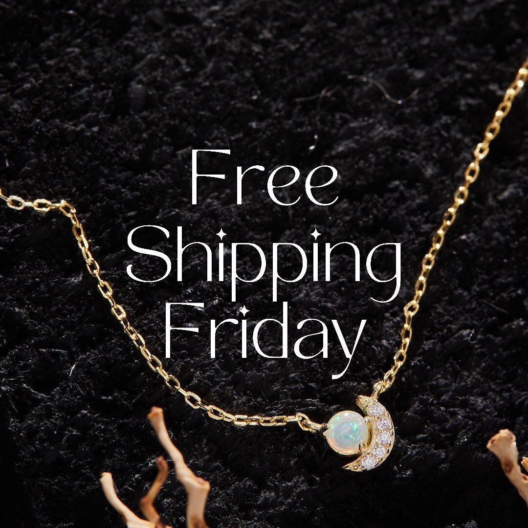 Happy Friday! Enjoy free shipping within the US on all orders TODAY ONLY ✨ no code necessary, no minimum required - just select the free shipping option at checkout 🤍
.
.
.
⠀⠀⠀⠀⠀⠀⠀⠀⠀
#jewelry #jewelrydesigner #jewelrybusiness #925silver #925sterling