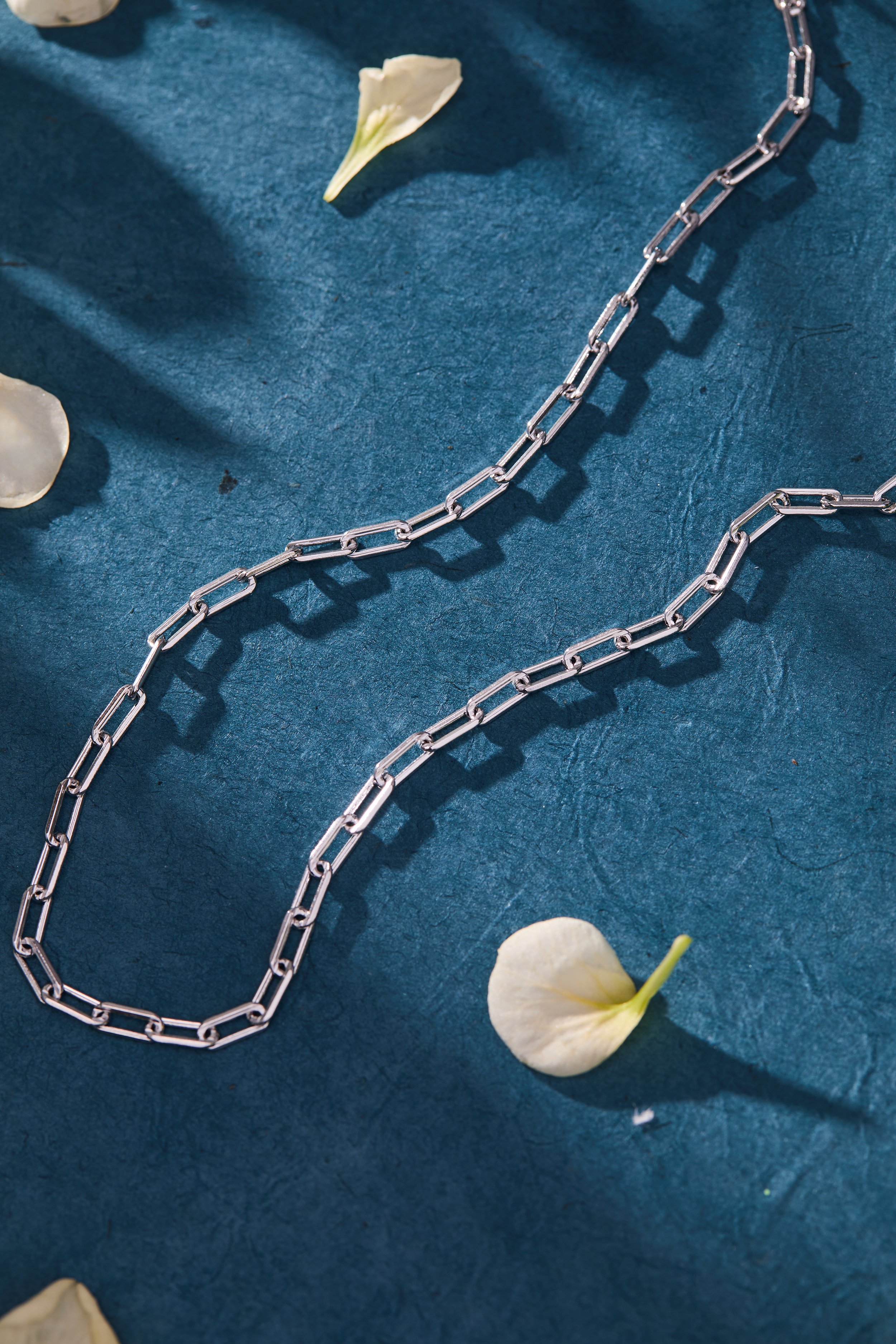 Silver Paper Clip Chain
