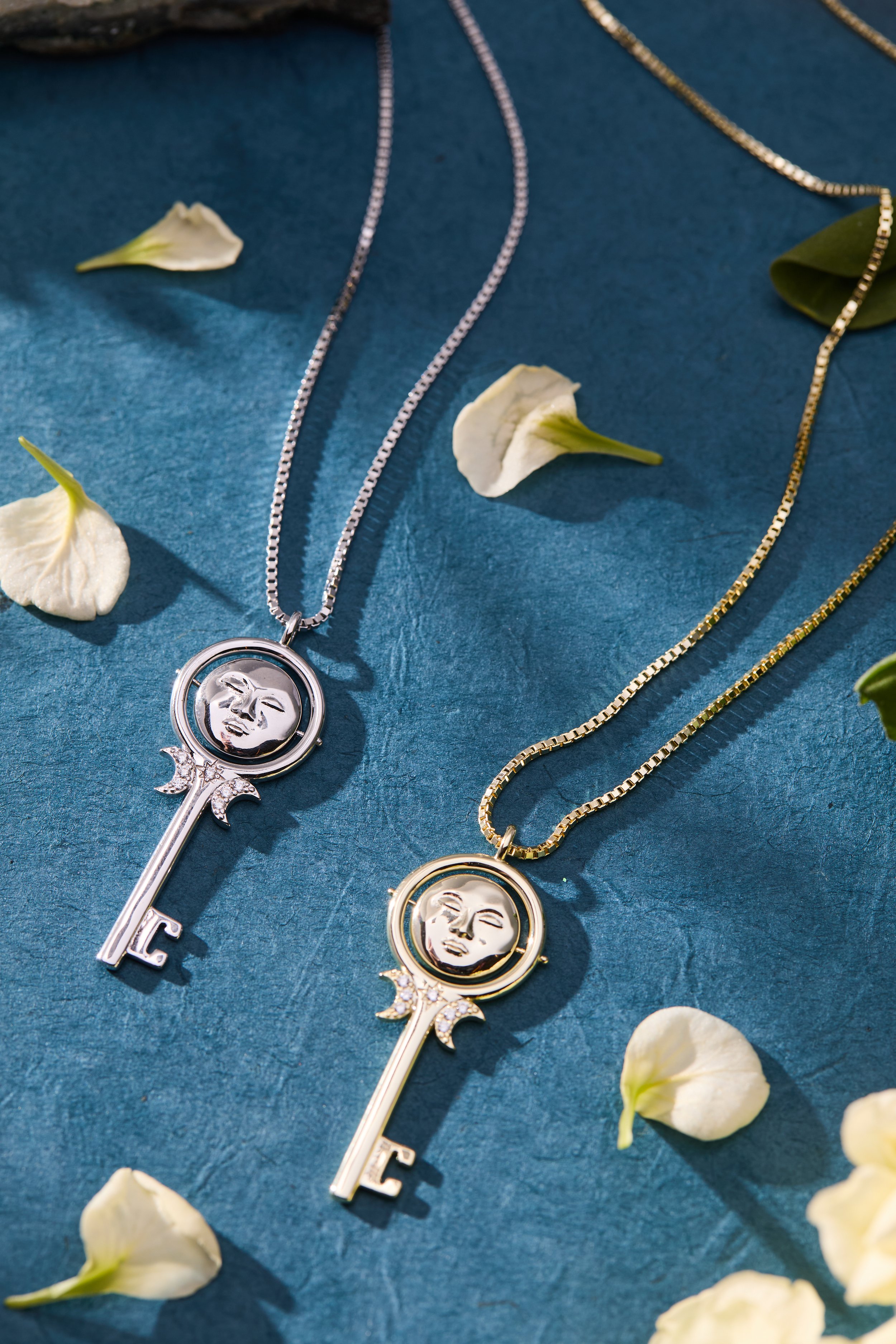 Luna Key Spinner Pendant