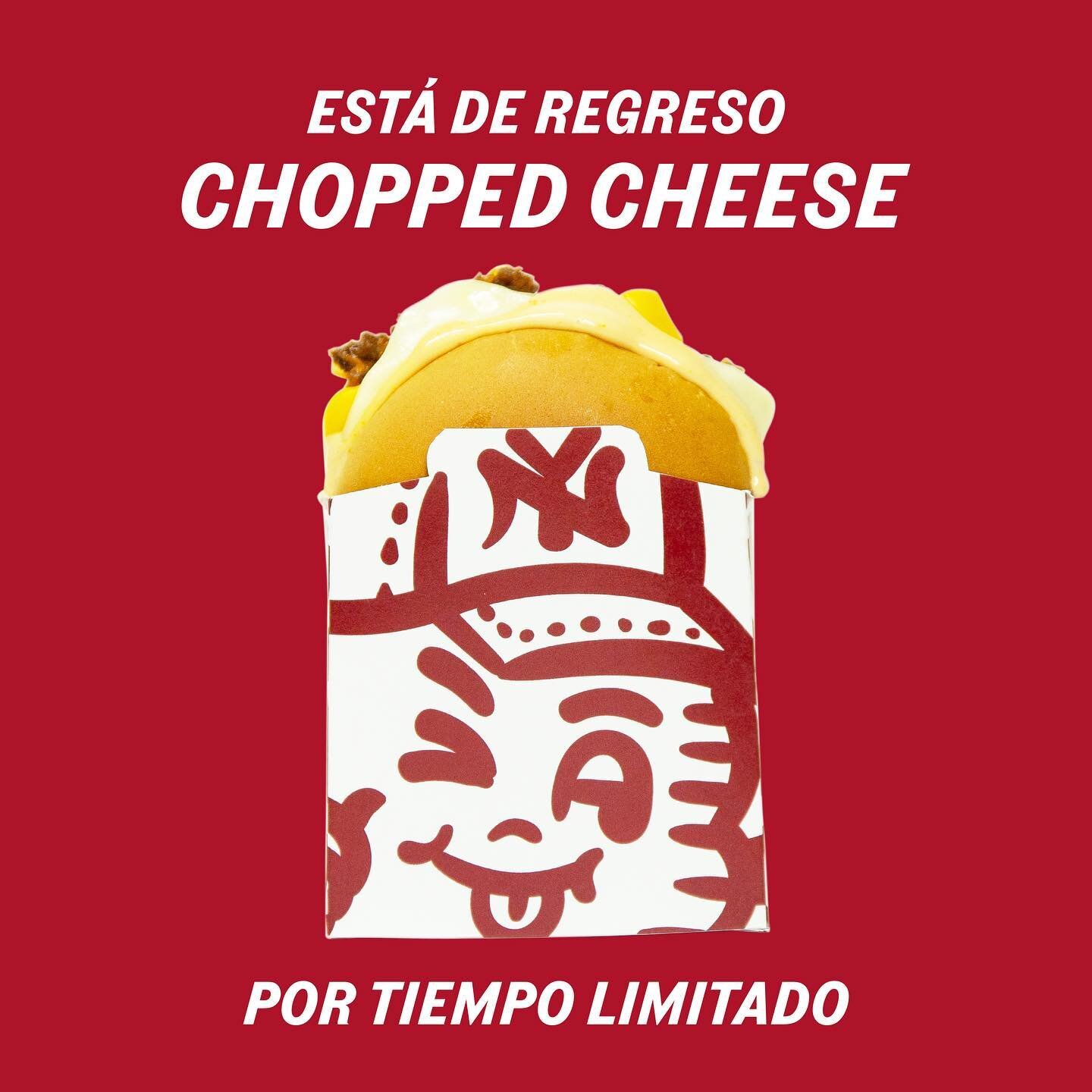 🍔 &iexcl;Hoy celebramos el esperado regreso de nuestro Chopped Cheese Slider! 🍅🧀✨ Elaborado en colaboraci&oacute;n con @heinz_mex , esta obra maestra de sabores est&aacute; de vuelta solo por tiempo limitado. &iexcl;Disfruta de los ricos sabores y