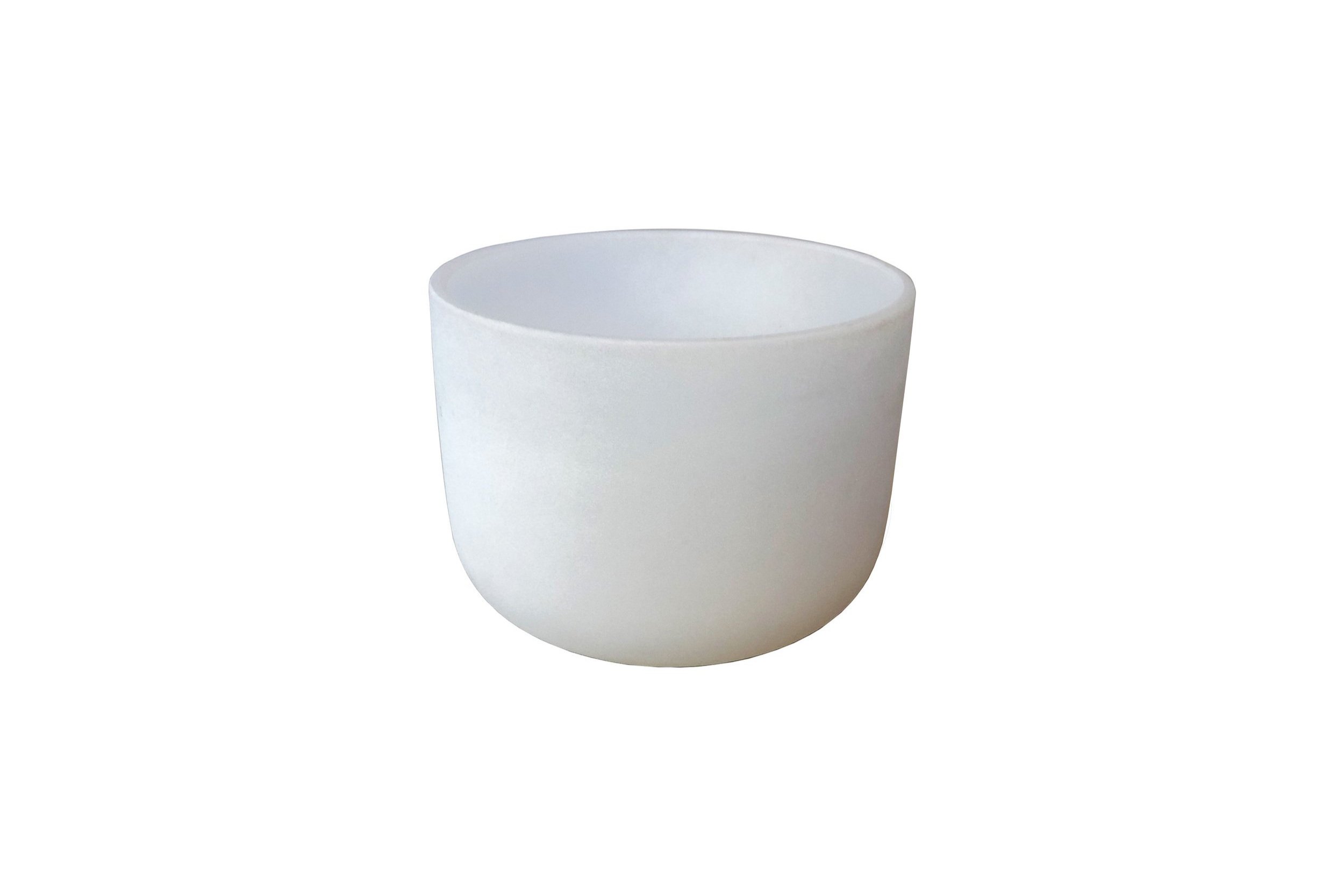 Singing Bowl Heart Chakra - Quartz Crystal 8 inch F