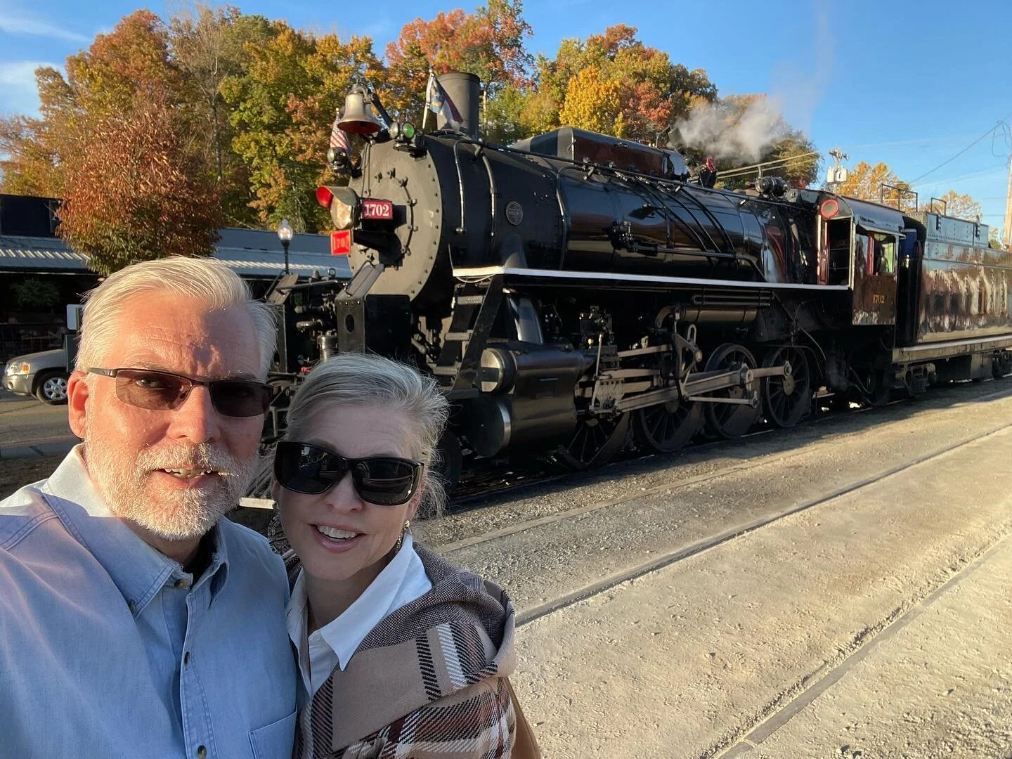 What a fun filled weekend! Train ride in the mountains with my man! The fall leaves-What a beautiful display of God&rsquo;s handiwork!

Also, With my two youngest at a soccer game!! Such a joy to my soul!