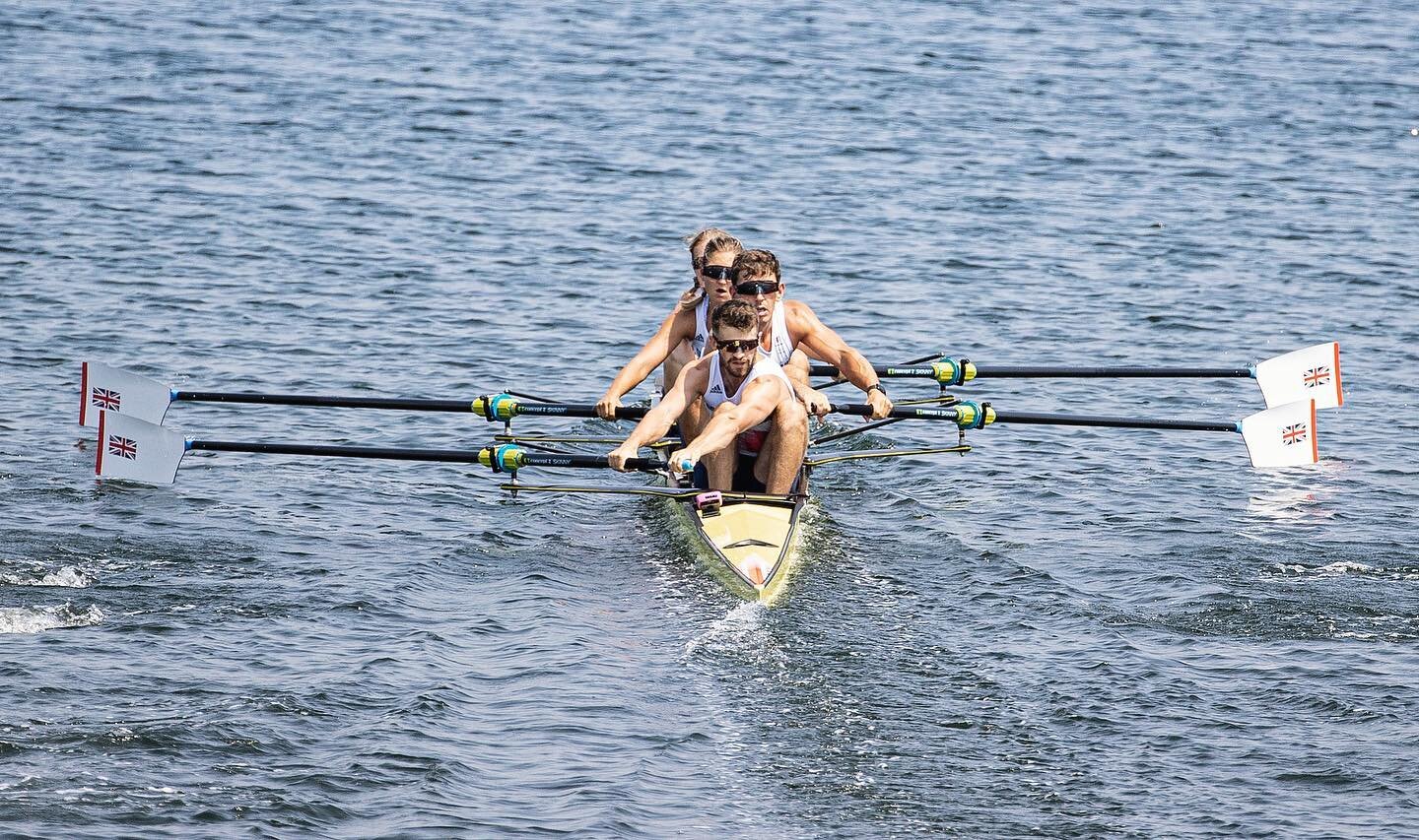 ⁣Job done. ⠀
⠀
Whilst most of the UK slept, we kicked off our Paralympic campaign with a solid win in the heat, taking us straight through to Sunday&rsquo;s final. ⠀
⠀
Challenging coxing conditions in an aggressive cross-wind so extra happy to get ac
