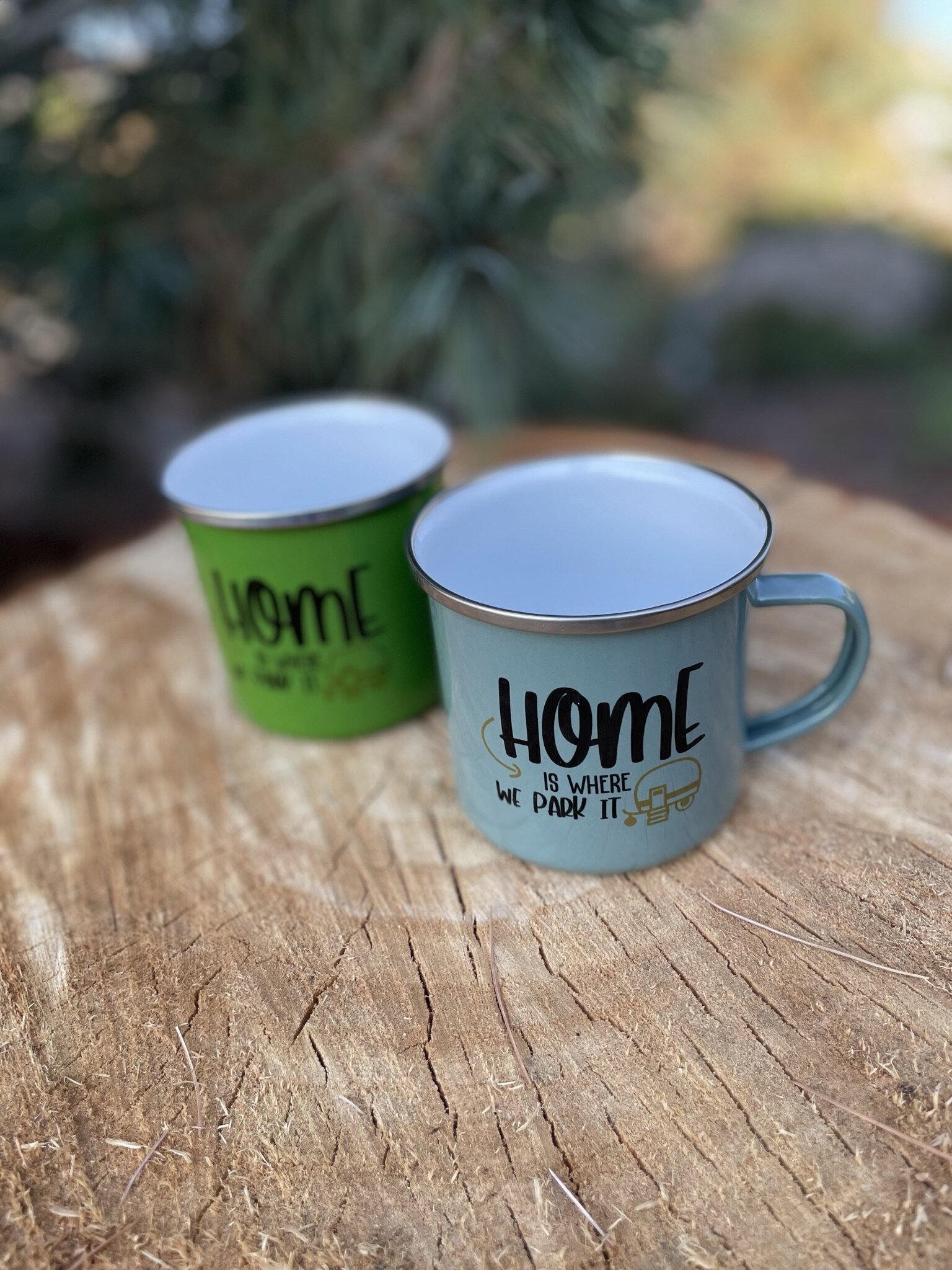 Enamel Coffee Mug