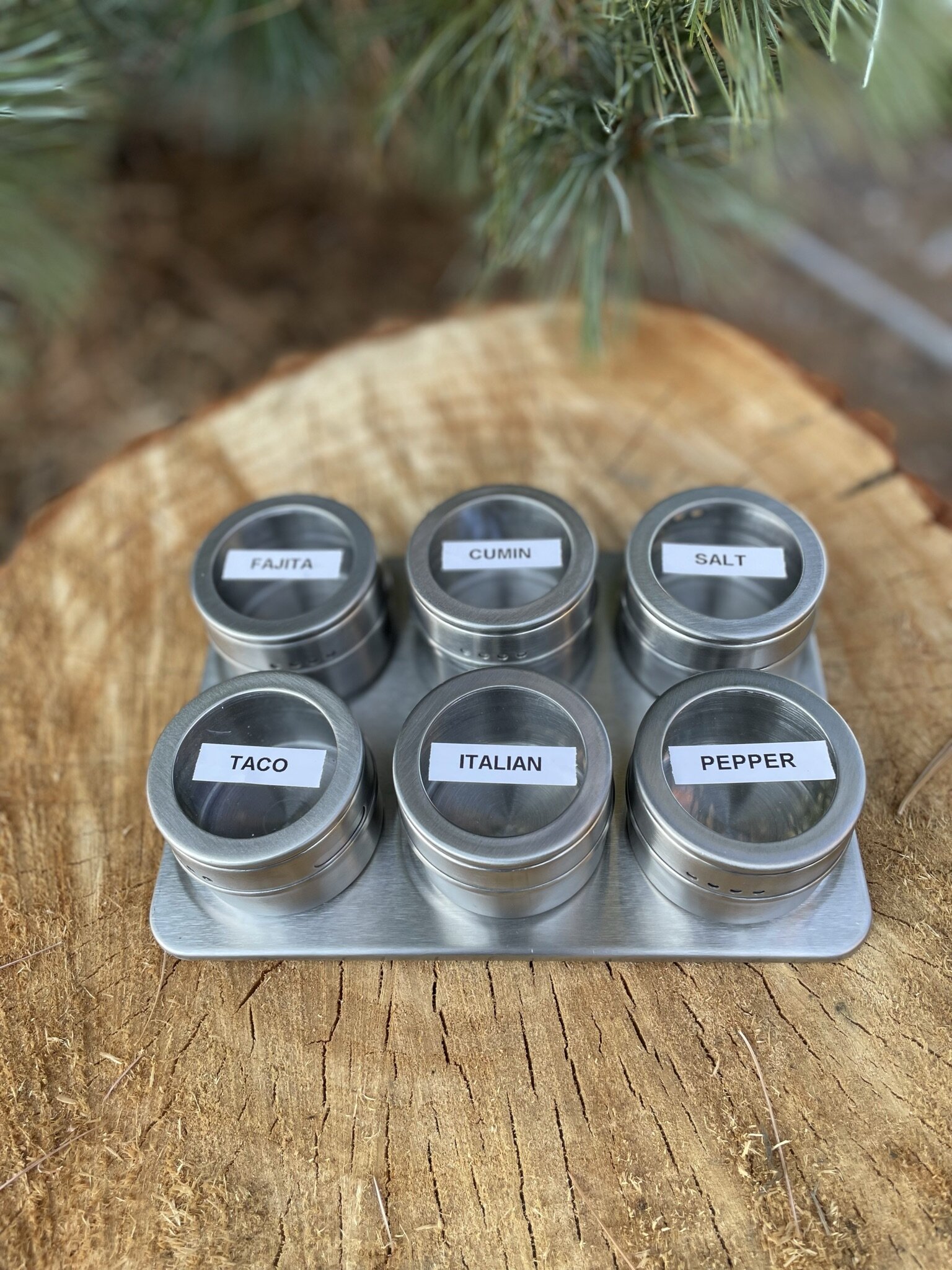 Magnetic Spice Rack