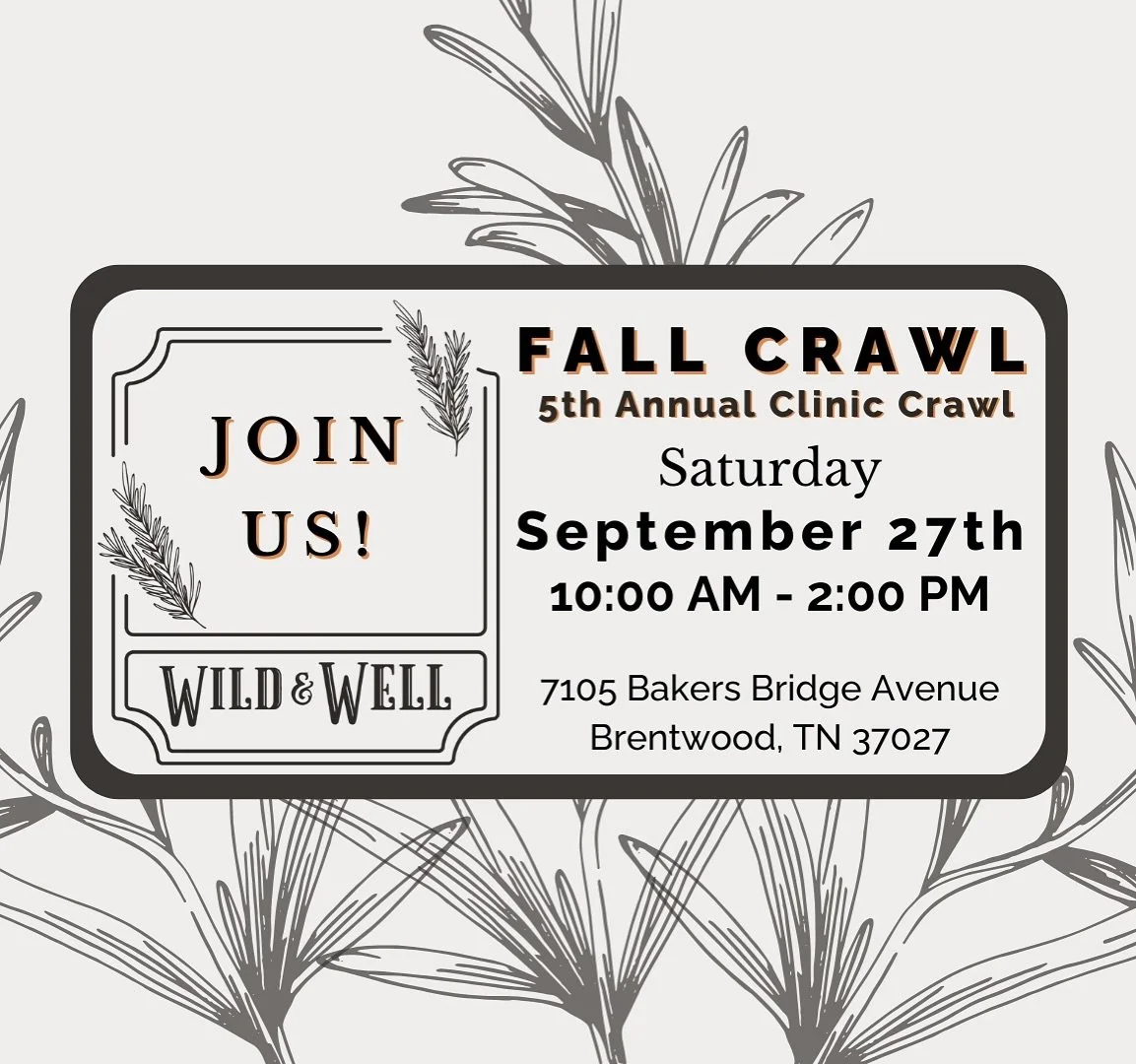 We’re thrilled to be invited back as a vendor at the 5th Annual Fall Clinic Crawl! This event is always a huge success and we love getting out into the health and wellness community to share our mission and vision of bringing together families
