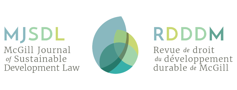 McGill Journal of Sustainable Development Law