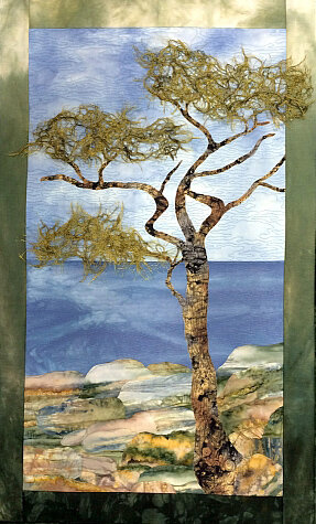 Lone Cypress, 23" x 39"