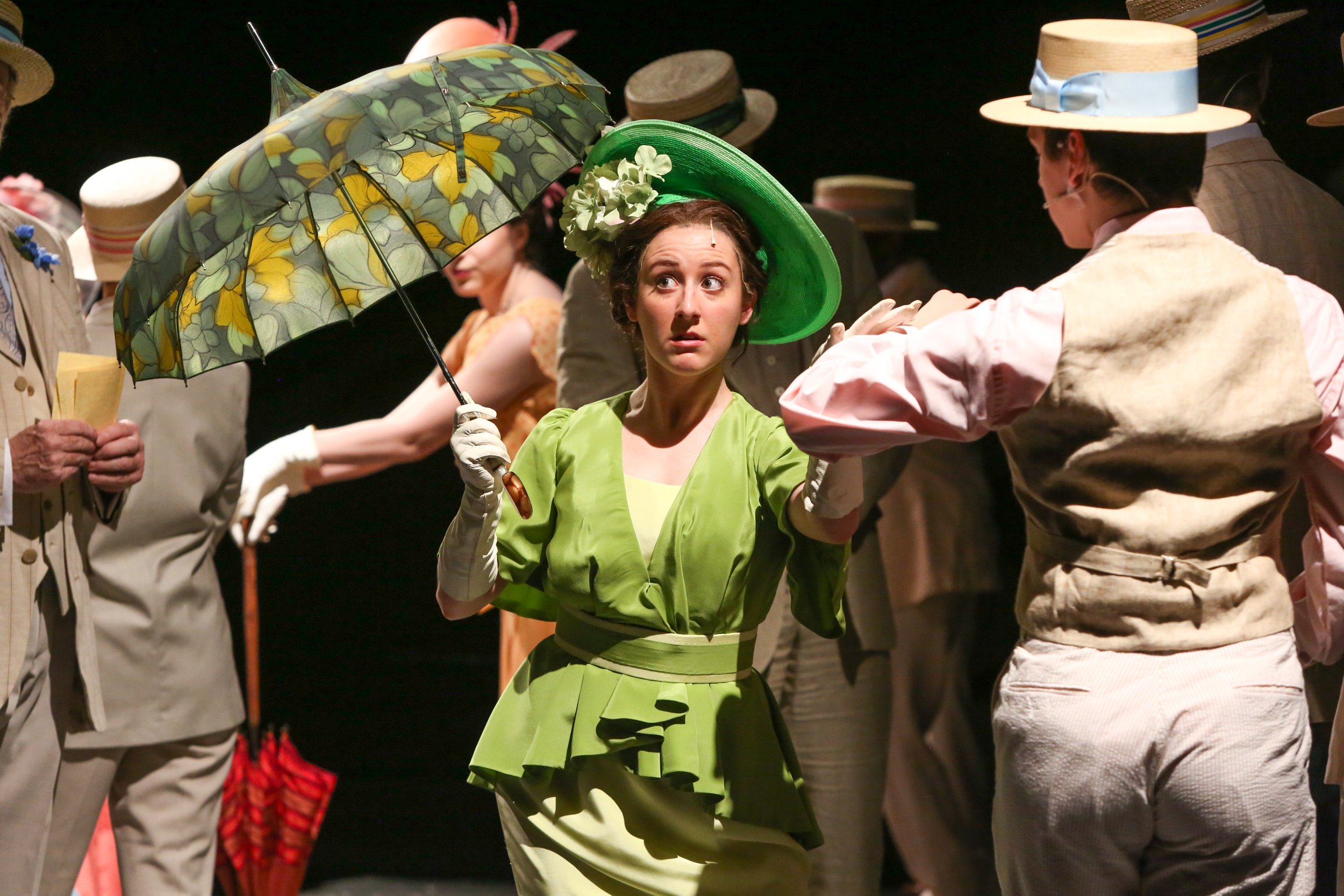 Ensemble in My Fair Lady PlayMakers Repertory Company Directed by Tyne Rafaeli Photo by HuthPhoto