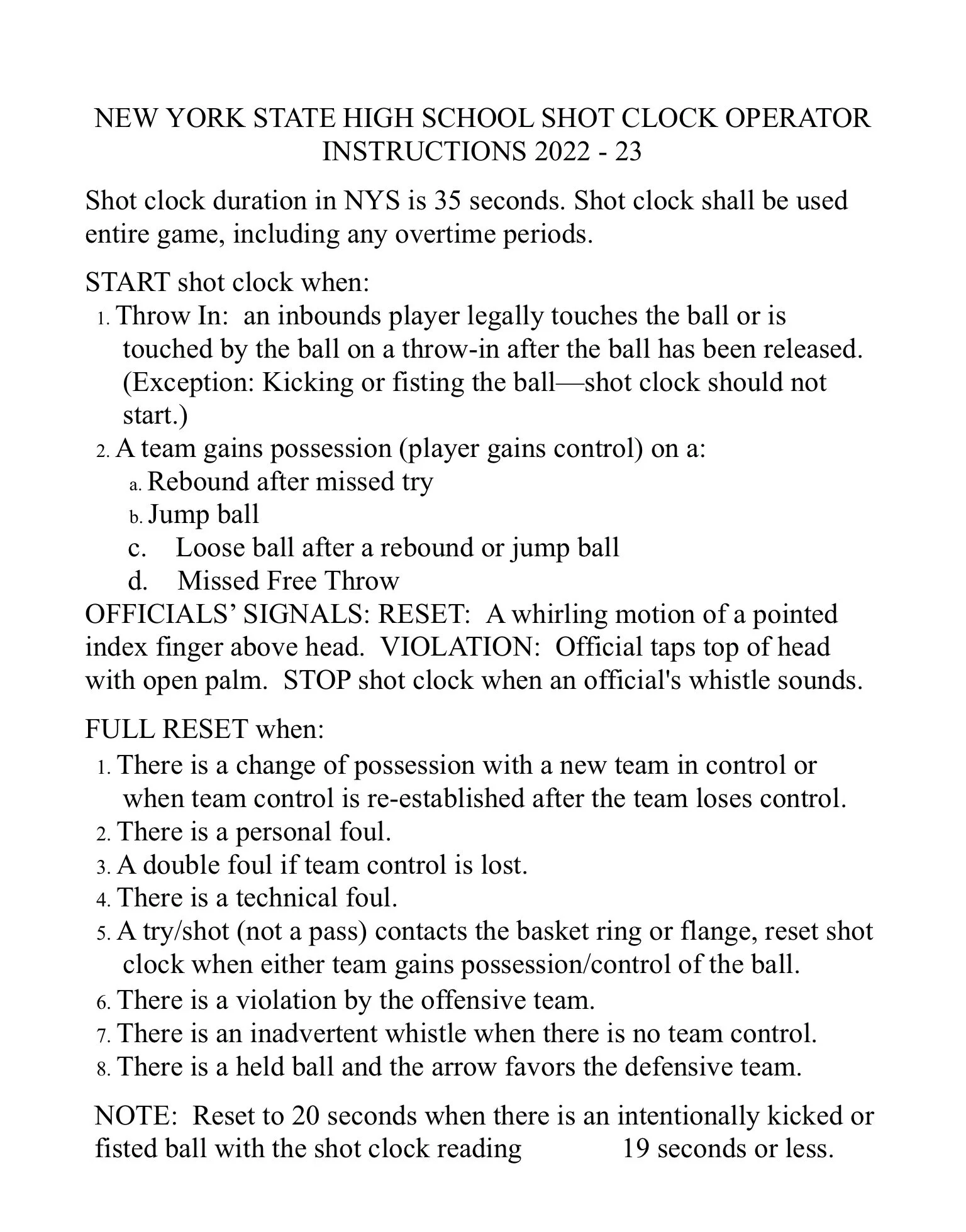 Instructions for NYHS Shot Clock Operator 20222023 — Board 42