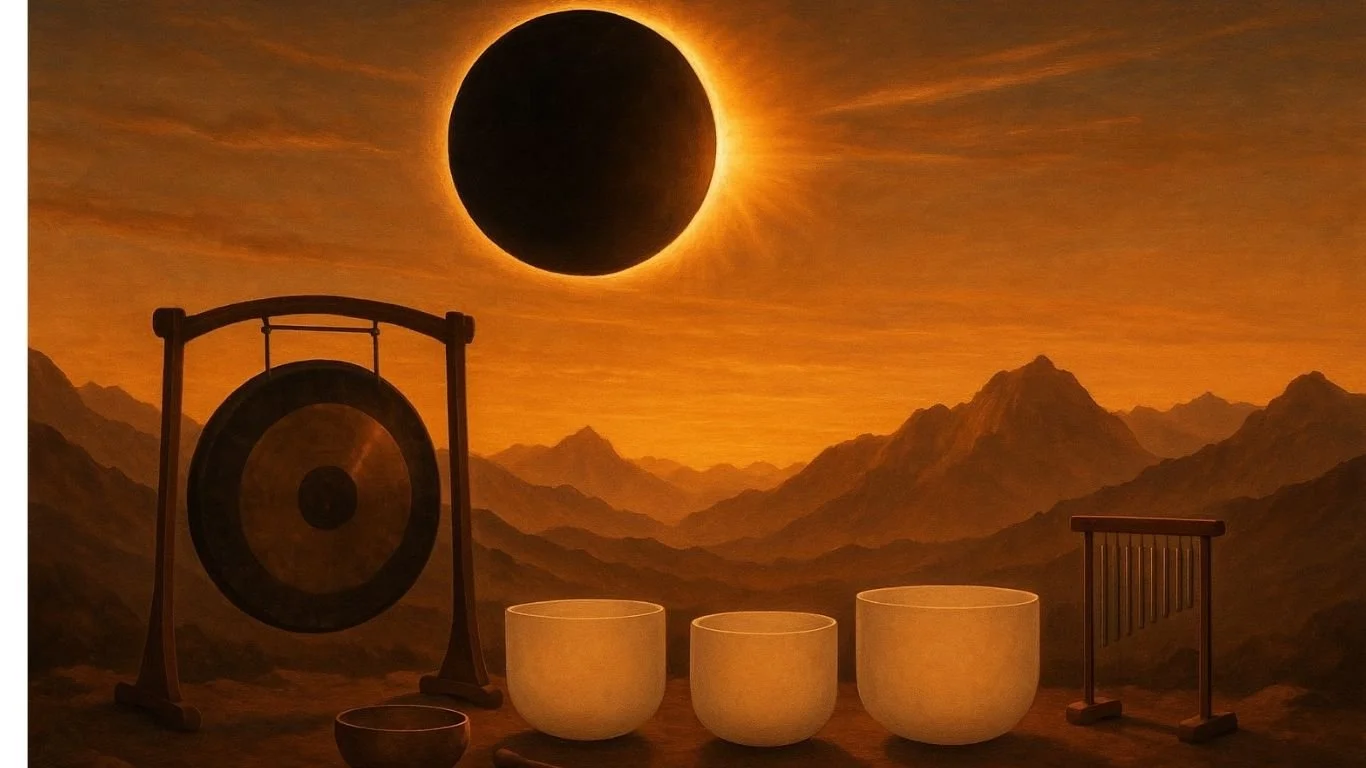 Astrological Sound Bath - Celestial Crossroads, Sound Bath for the Eclipse and Equinox