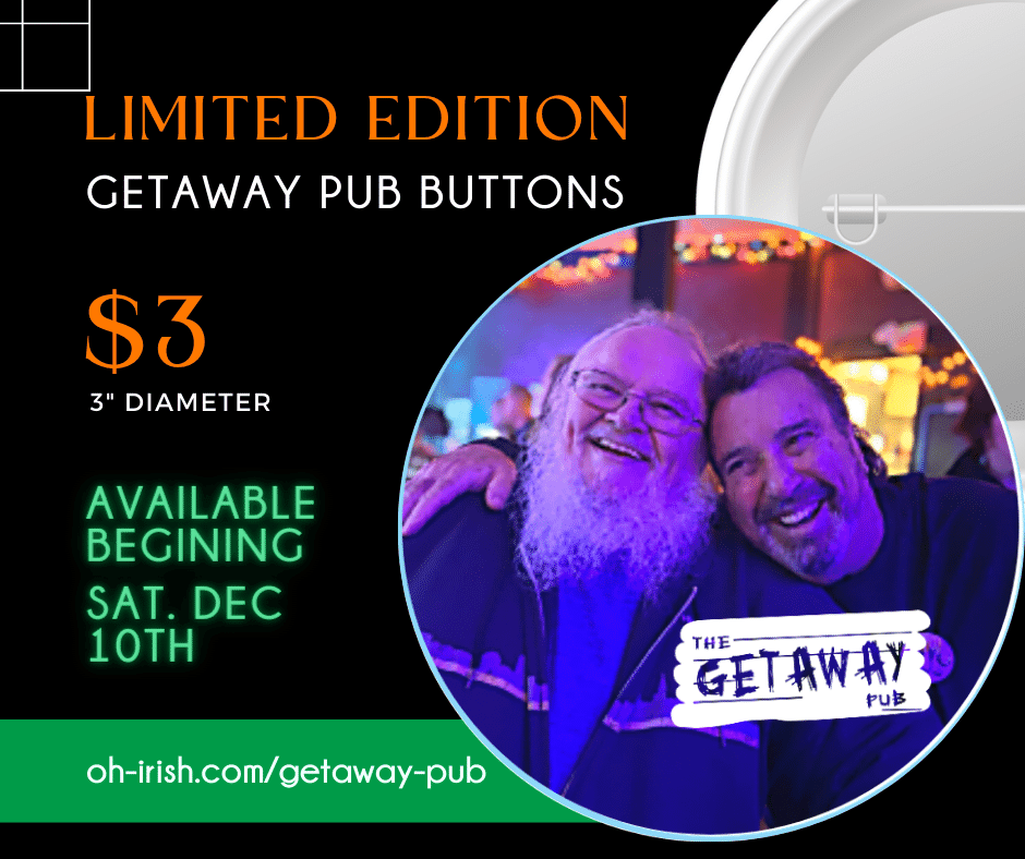 Limited Edition - The Getaway Pub Button (Copy)