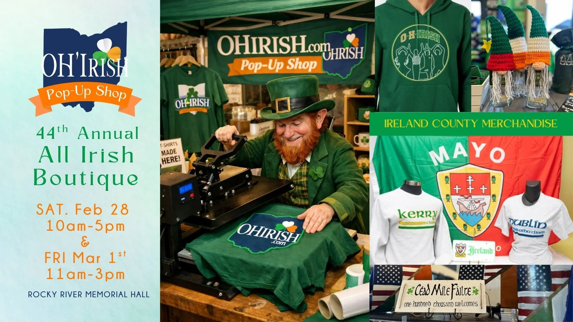 Get Your Green - All Irish Boutique Pop-Up