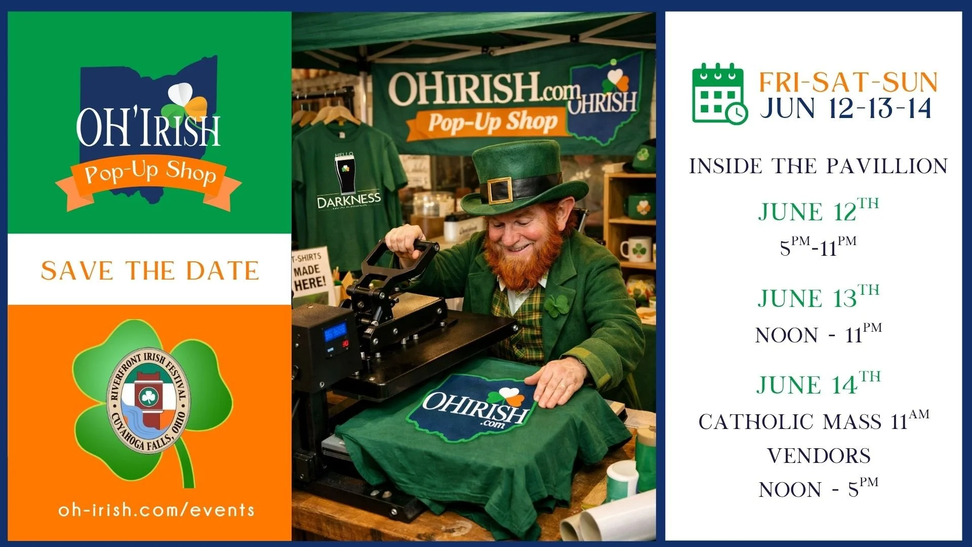 Riverfront Irish Festival Pop-Up