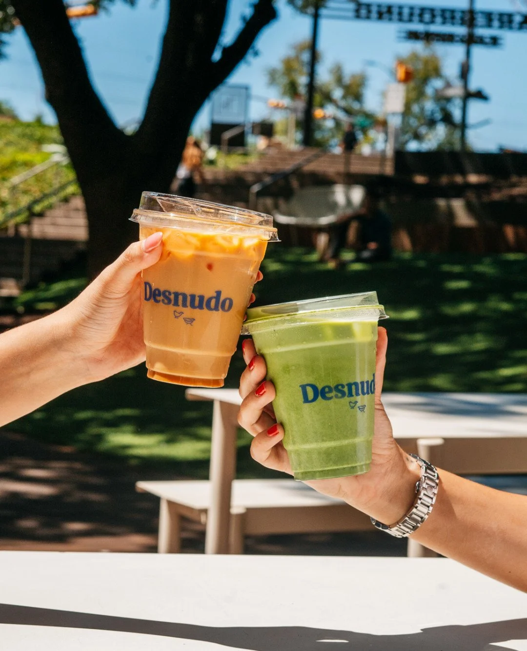 Start your weekend right with something special from @desnudocoffee - what's your go-to order?