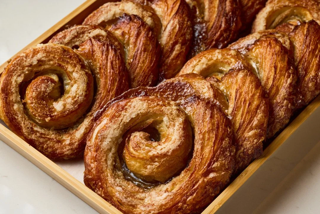 There's no better way to wake up than with fresh Italian pastries and espresso. Luckily we know just the spot: 📍@cicciobombaatx at Fareground open 7:30AM - 4PM Monday - Saturday