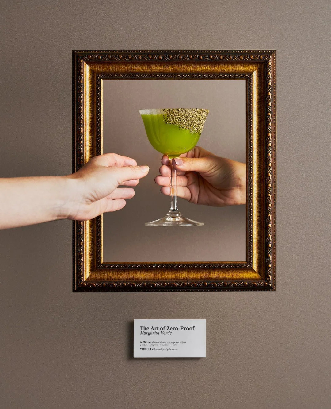 Say hello to the Margarita Verde 🍋&zwj;🟩 bright, herbaceous, and entirely zero proof.

Almave Blanco, orange, lime, pandan, jalape&ntilde;o, and hoja santa come together in this standout from our Art of Zero Proof collection - available now at DRIN