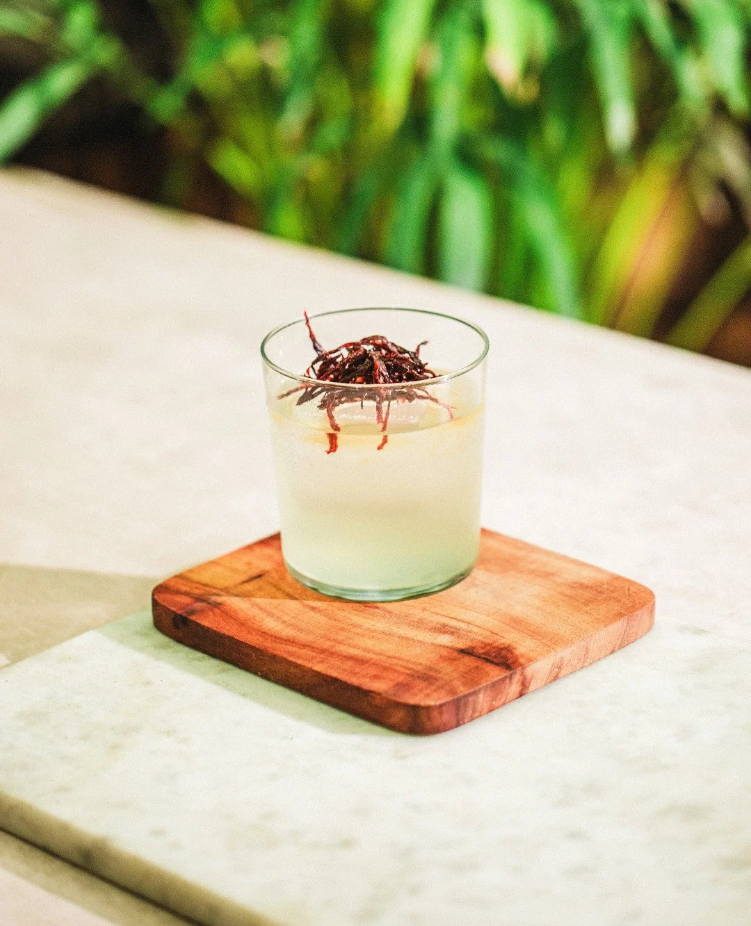 Tropical, bright, and lightly spiced 🌴🥭 the Coco &amp; Mango Milk Punch mixes Almave Blanco, clarified milk, pineapple, coco, mango, lime, and a hint of dried chili for a zero-proof sip full of flavor. Experience it yourself this month at DRINK or 