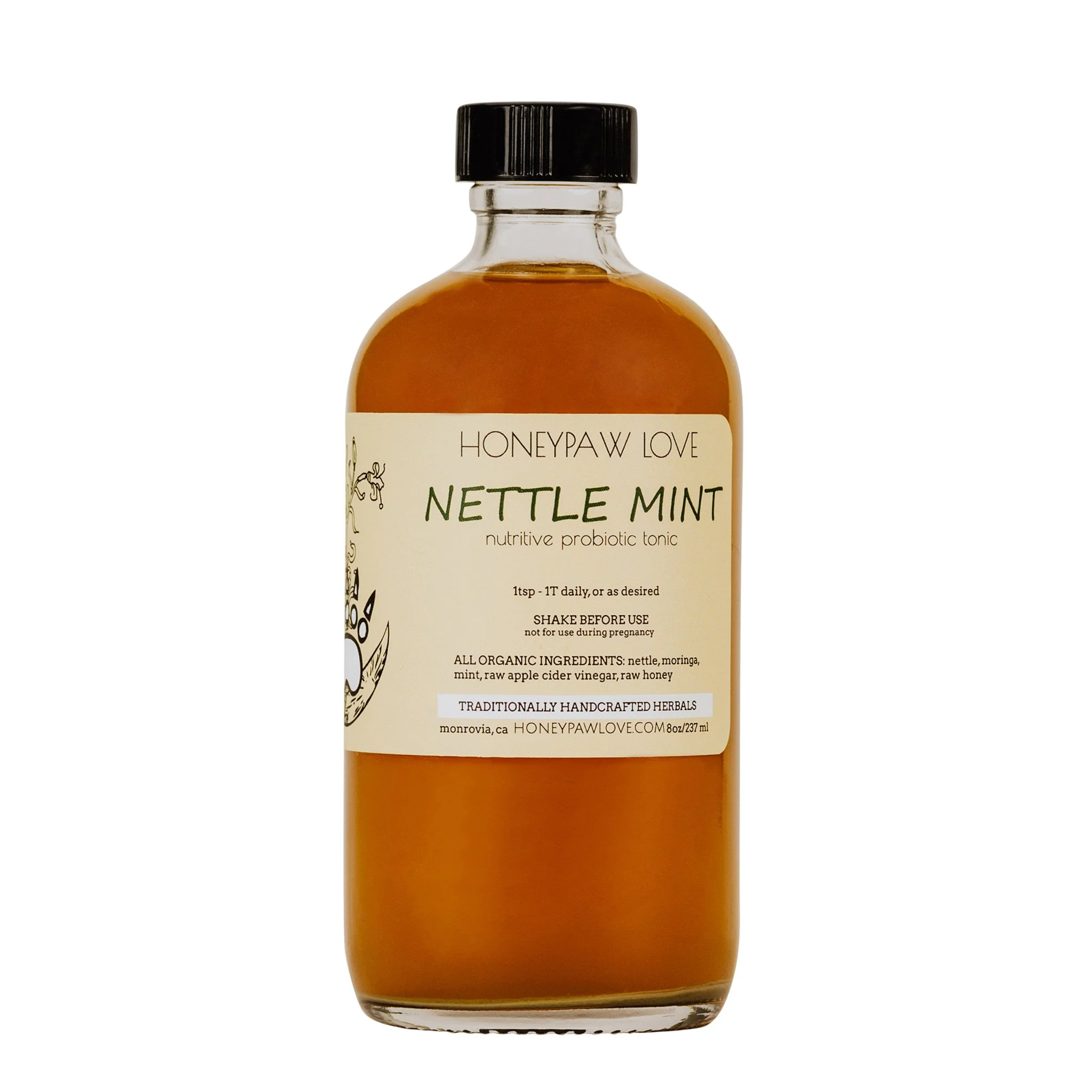 Nettle Mint Probiotic Tonic