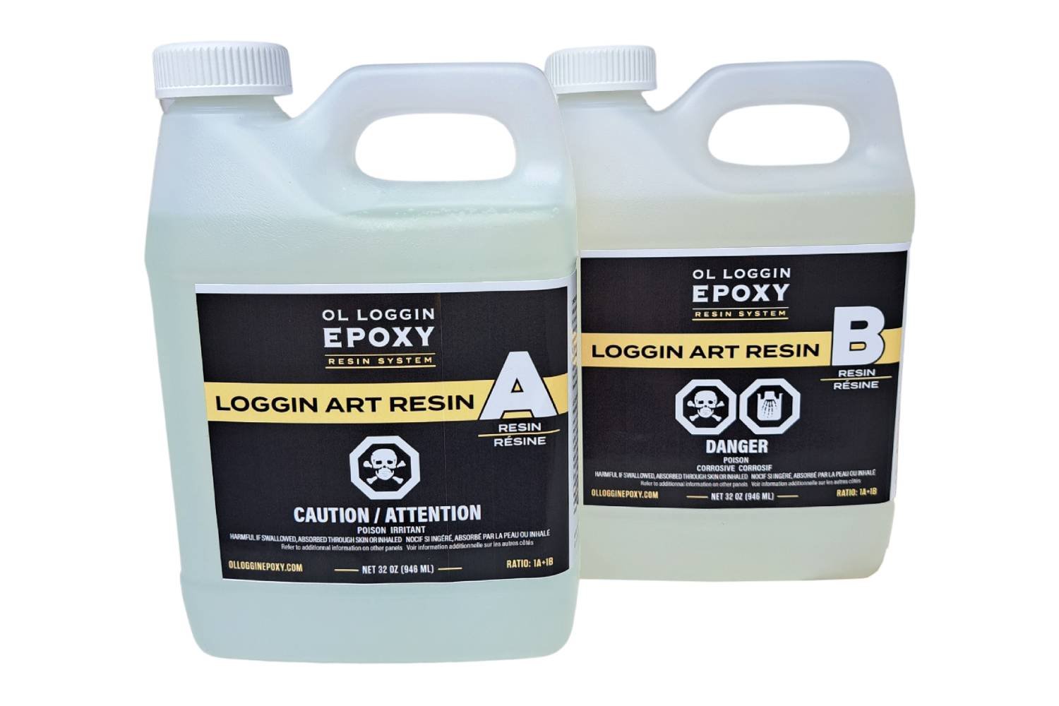 Ol Loggin Epoxy 2 Gallon Kit Art Resin – Unique Wood Supply and Design LLC