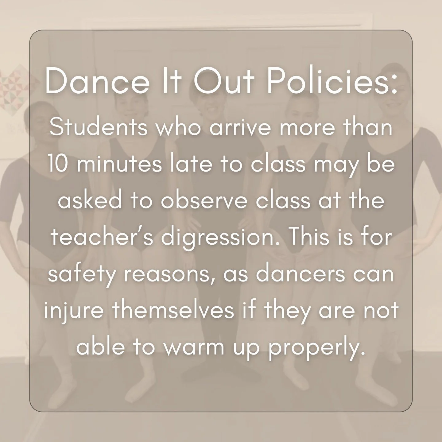 🕺Our Policies&hellip;

Did you know about this policy below? Well, now you do!