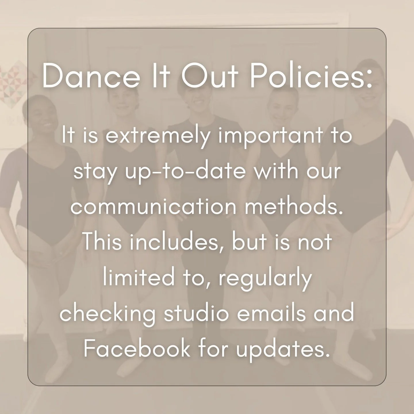 🕺Our Policies&hellip;

If you are reading this post&hellip; congrats!! You are already keeping up with the policy listed below! 😇