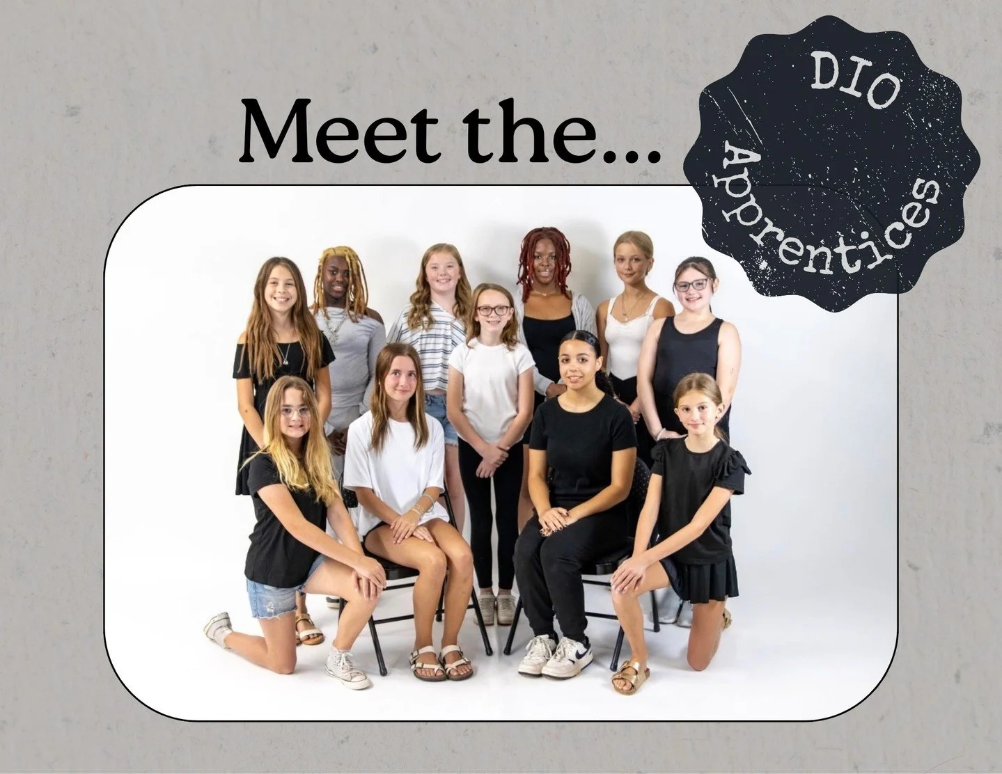Attention! Attention! Take a glance, and see if you recognize any familiar faces below. Well, these &ldquo;faces&rdquo; belong to the apprentices of the studio! These girls work diligently to assist the studio teachers and coaches in class. We are so