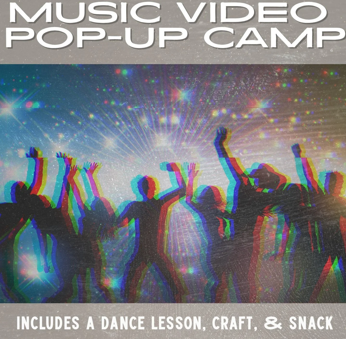 Music Video Pop-Up Camp

🎬✨ Lights, camera, DANCE!

Join us for our Music Video Pop-Up Camp where dancers will learn a fun routine inspired by today&rsquo;s music videos, plus enjoy a craft and snack.

⭐ Ages 7&ndash;10
📅 August 11 | 5:30&nd