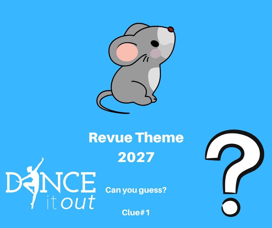 🐭 Clue #1 is here!

The countdown to our 2027 Revue Theme Reveal has officially begun! Take a close look at today&rsquo;s clue and drop your guesses in the comments.

Can you figure it out before the big reveal? 👀❓

#DanceItOut #RevueTheme202