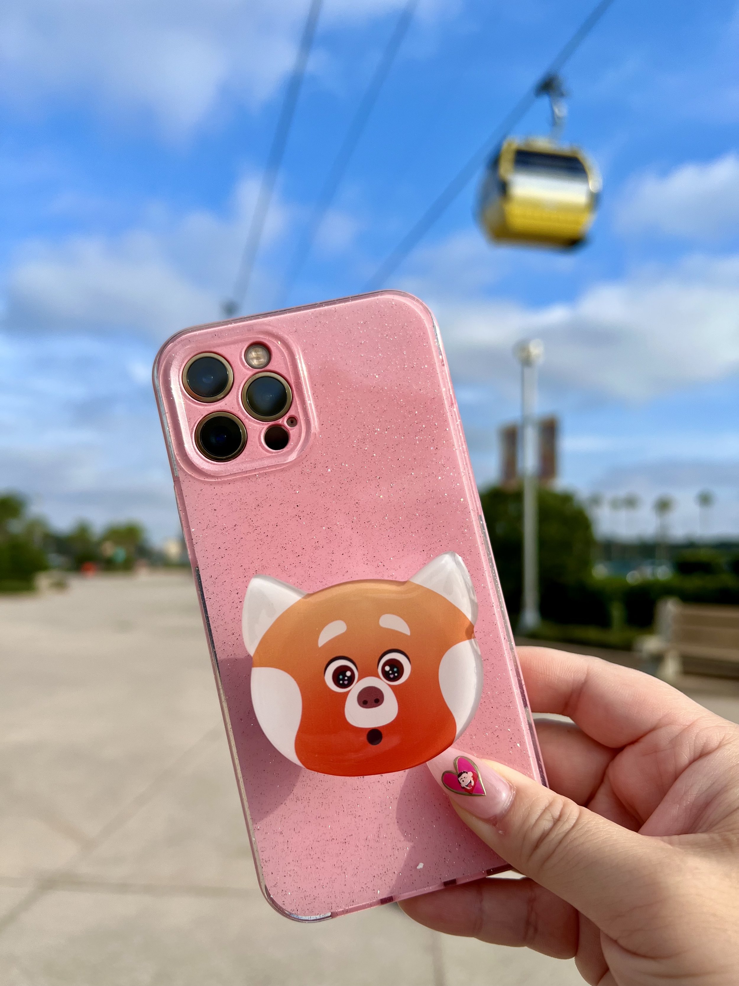 phone grip red panda
