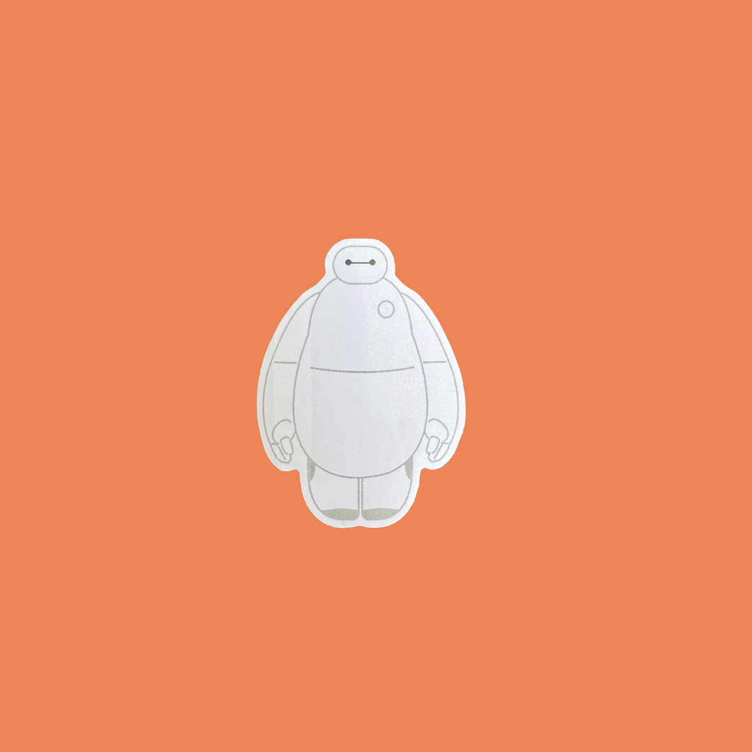 Happy Robot Sticker