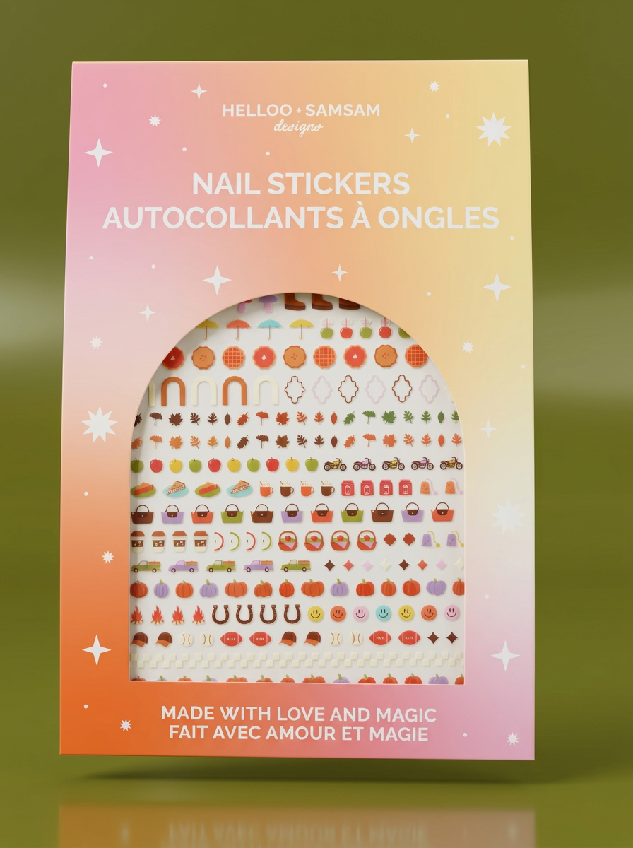 Cozy Szn Nail Stickers