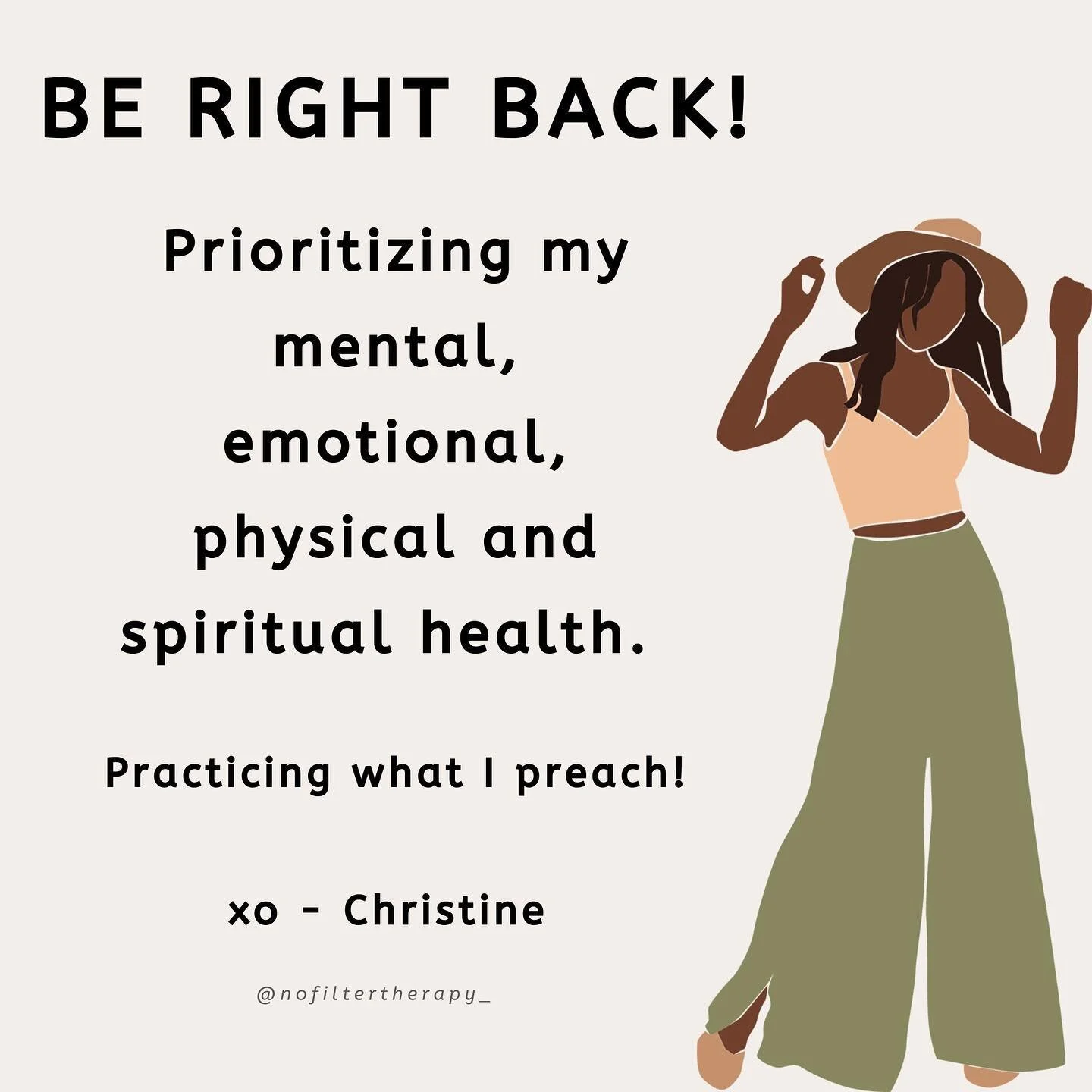 In the midst of some major (but EXCITING 🤩) transitions and need to reward myself with rest before amping things up 😉. Can&rsquo;t wait to share what&rsquo;s new with you all but until that time I&rsquo;ll see you really soon. ❤️