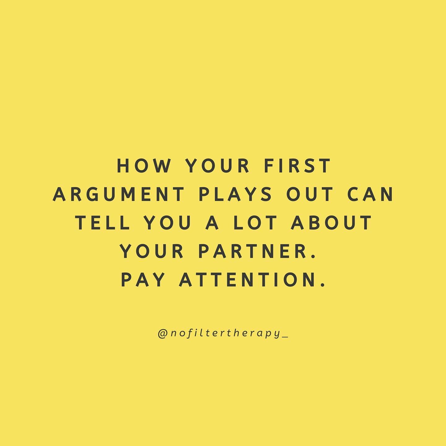 Unfortunately, everyone didn&rsquo;t learn the right way to have conflict. Some couples&rsquo; communication issues were prevalent from the first date but they failed to pay attention. 

💛 Identify how you&rsquo;re showing up in those arguments.

💛