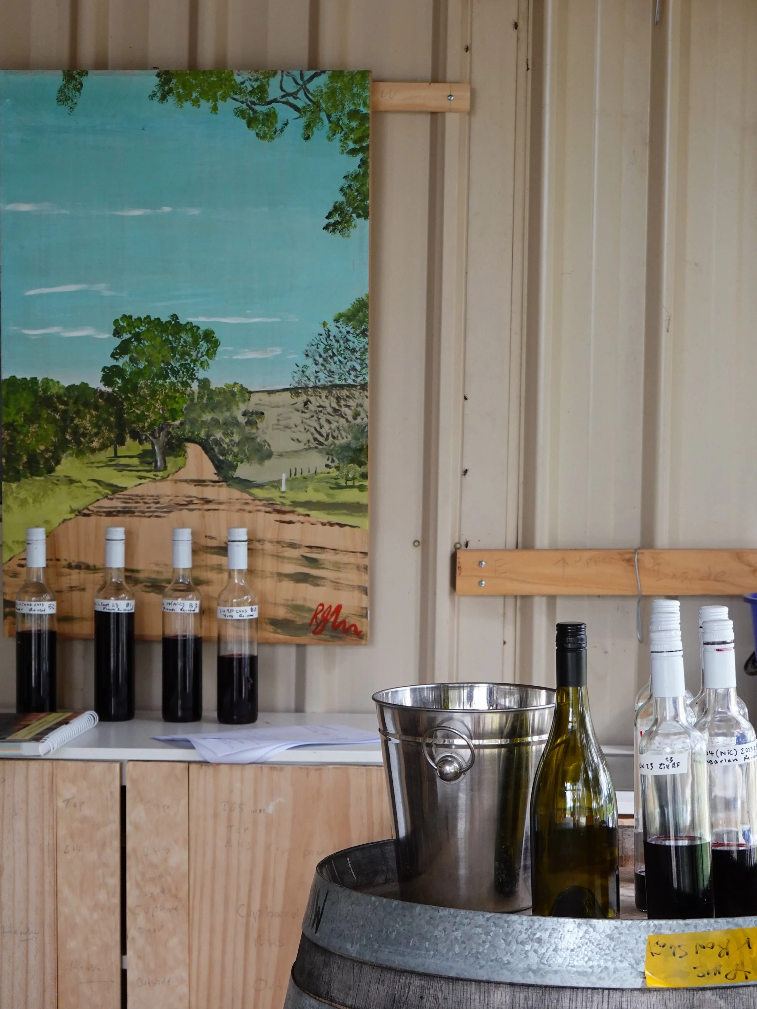 We have been testing a few different options as we start putting together the next release of our reds! It&rsquo;s always incredible to see how such a small change in a blend can bring something so different to each wine.

Featuring a lovely piece of