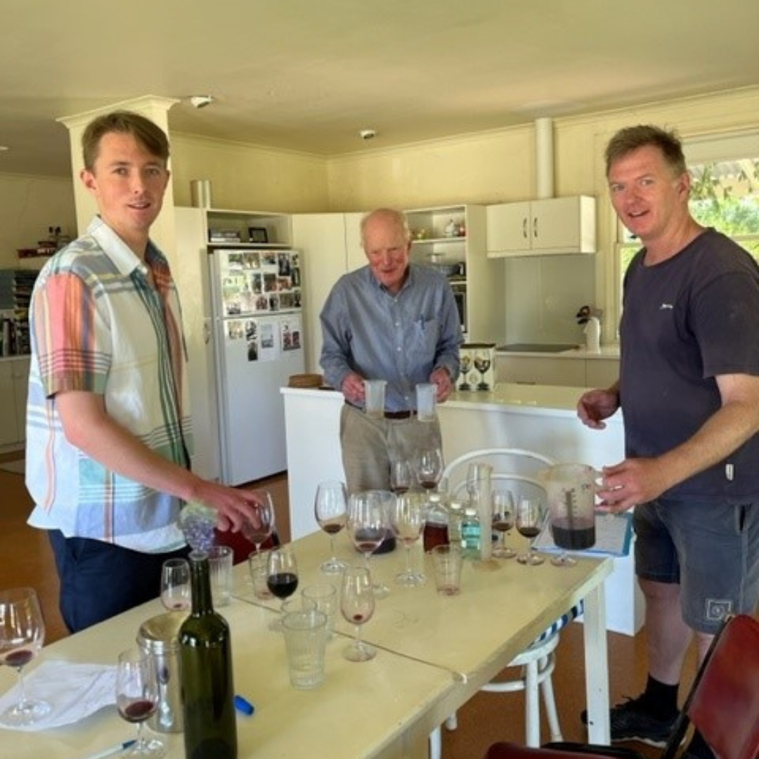 Family Tasting Red Wines Before Bottling.png