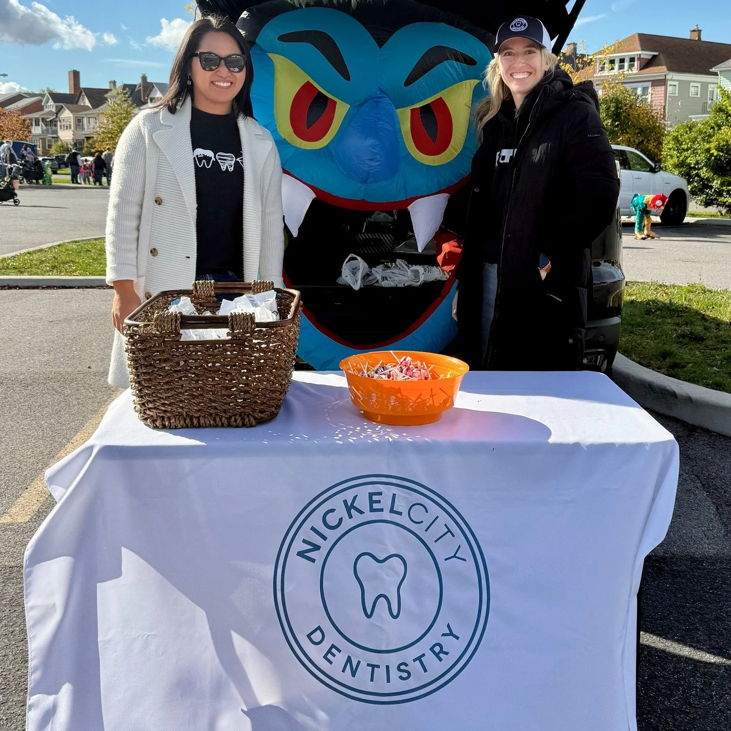 Happy Halloween! 🎃 Don't forget to floss and brush extra well tonight 🦷🪥