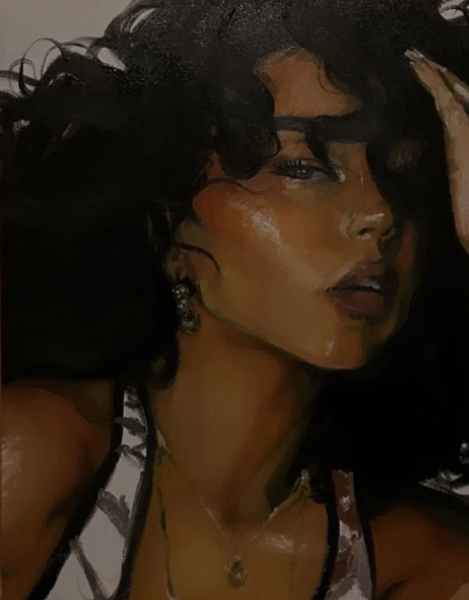 Makayla (2023) - oil on canvas