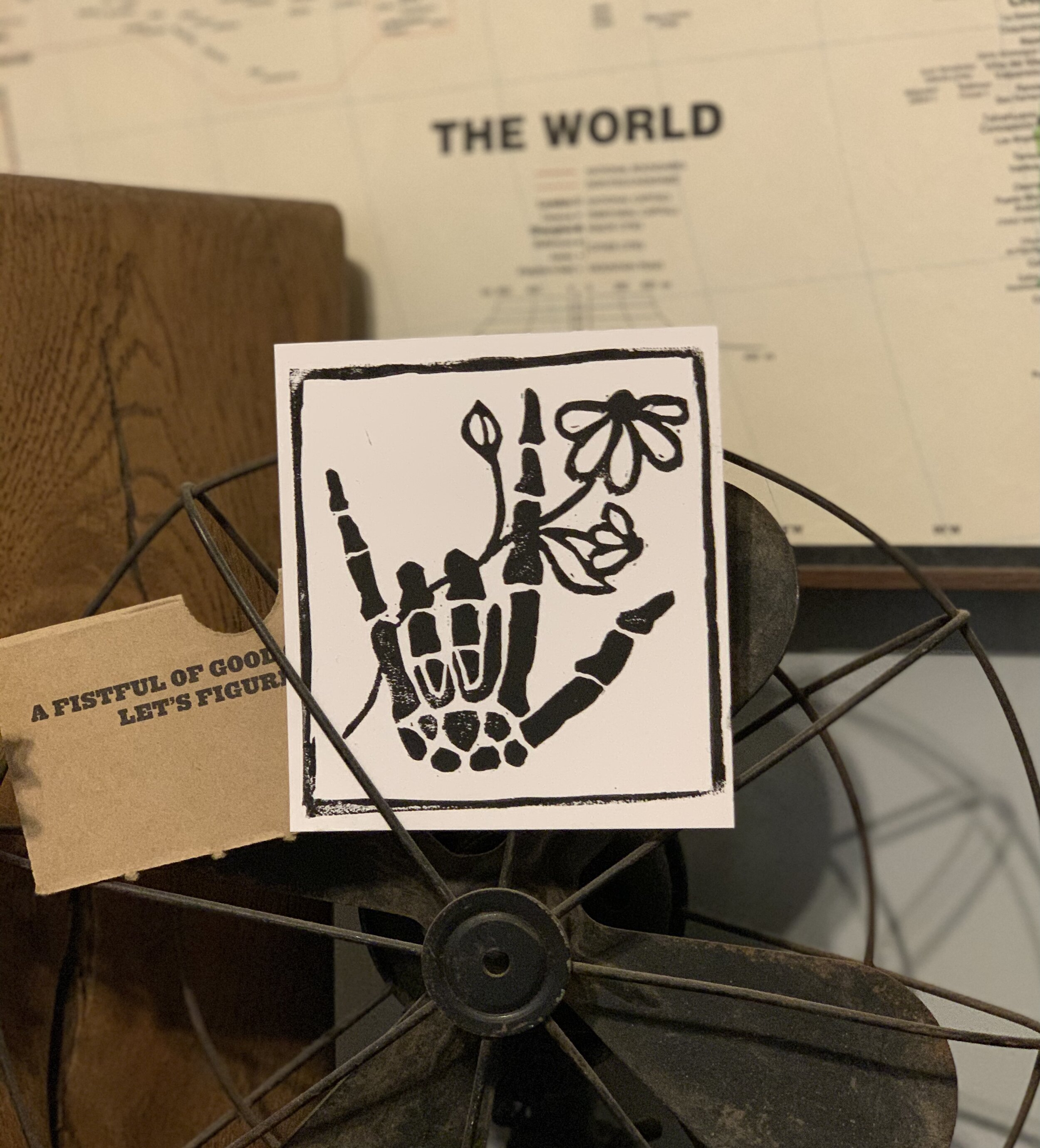 ossa manus mini block print