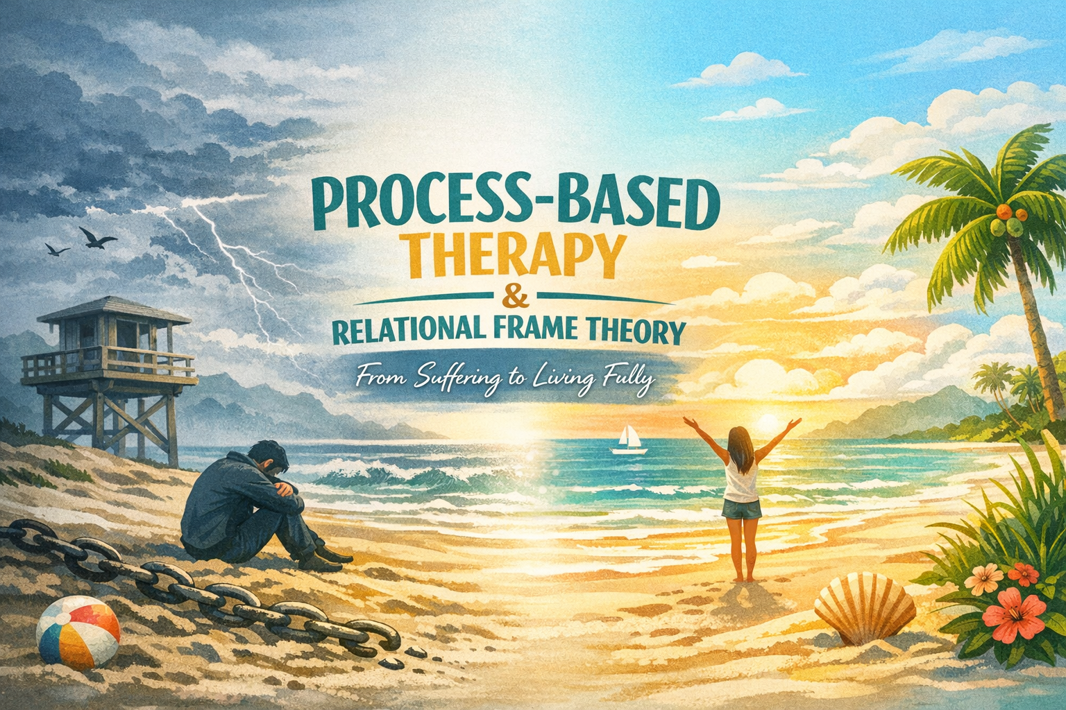 Process‑Based Therapy & Relational Frame Theory: How Modern Psychotherapy Helps People Suffer Less and Live More Fully