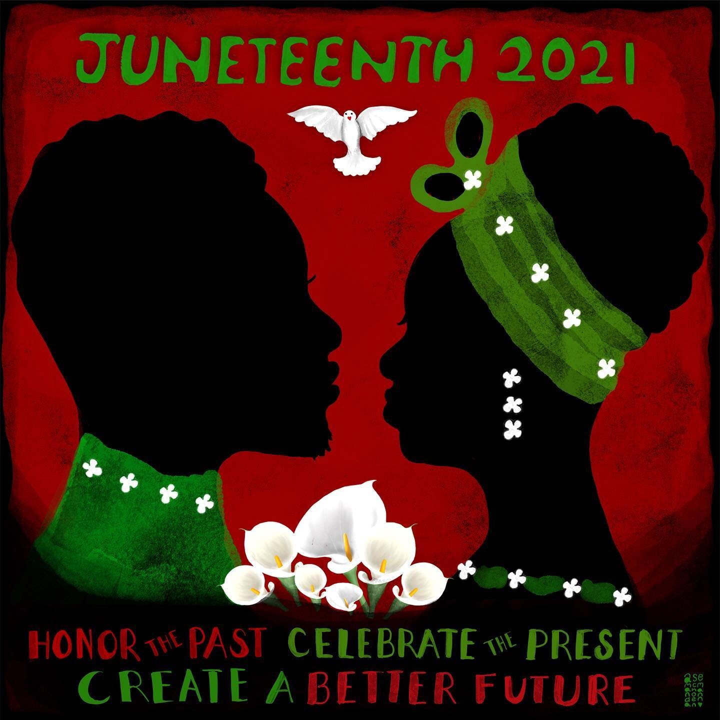 Juneteenth, Father's day, Summer Solstice! This weekend is FULL!!! First stop? Juneteenth - for those who do not know this history, please educate yourselves and honor the history, and the future we must continue to fight for. 
........

#juneteenth 