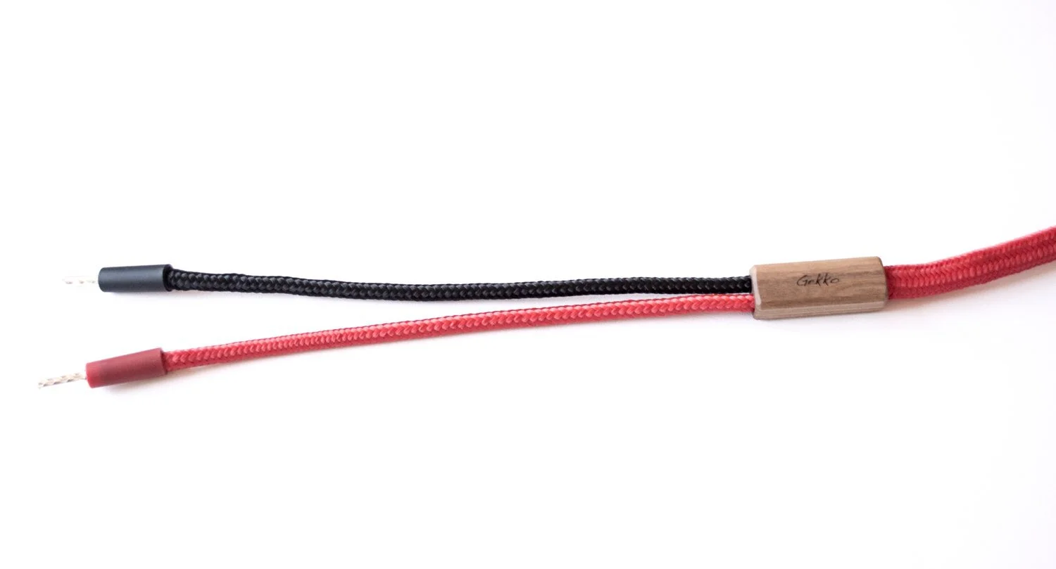 Gekko Cables Red Dusk Speaker Cables high-end audiophile cable