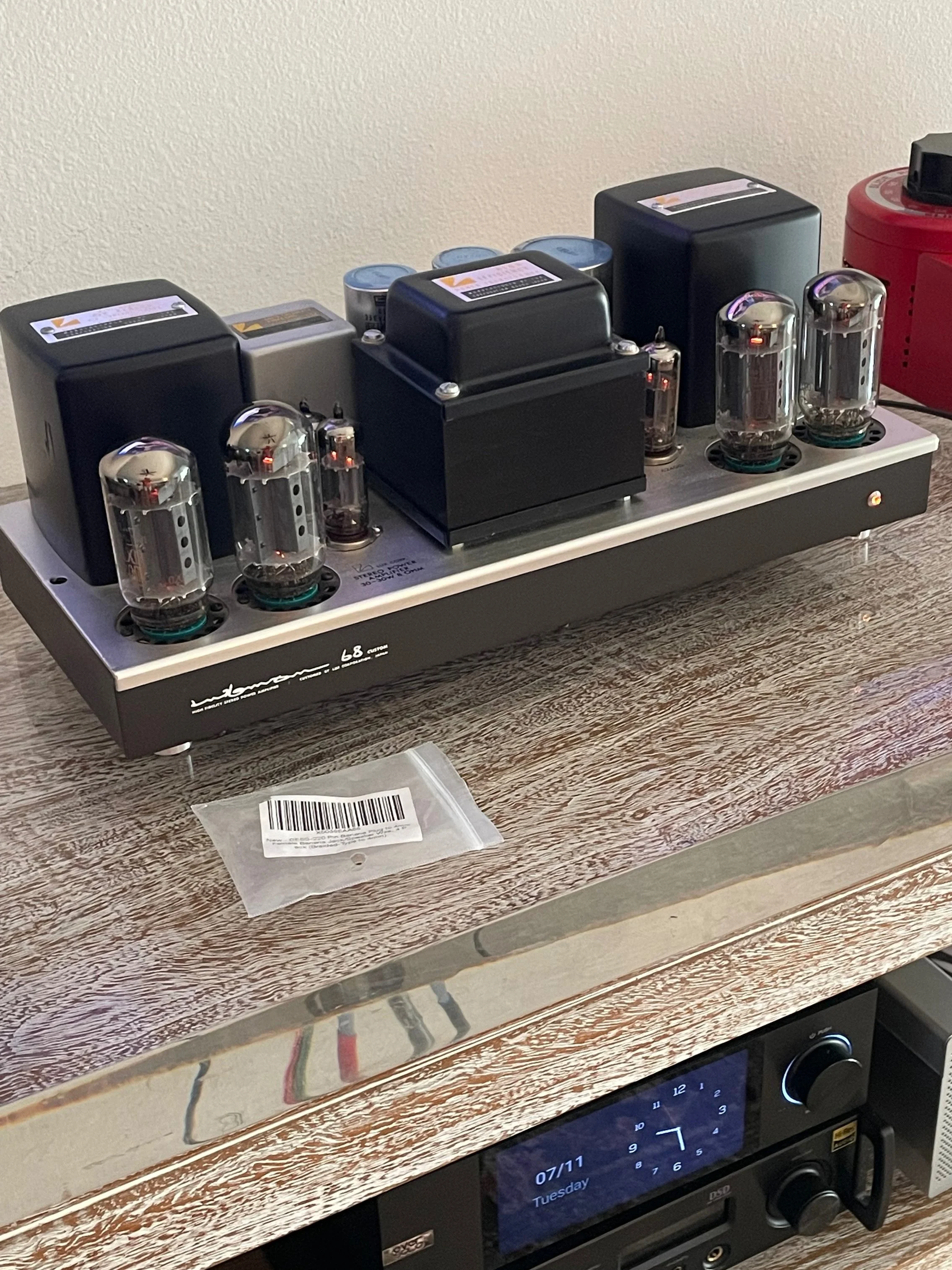 A perfect example of the classic 5CA 10 amplifier. Very nice condition. One of the last one's to come to the US and is US production model