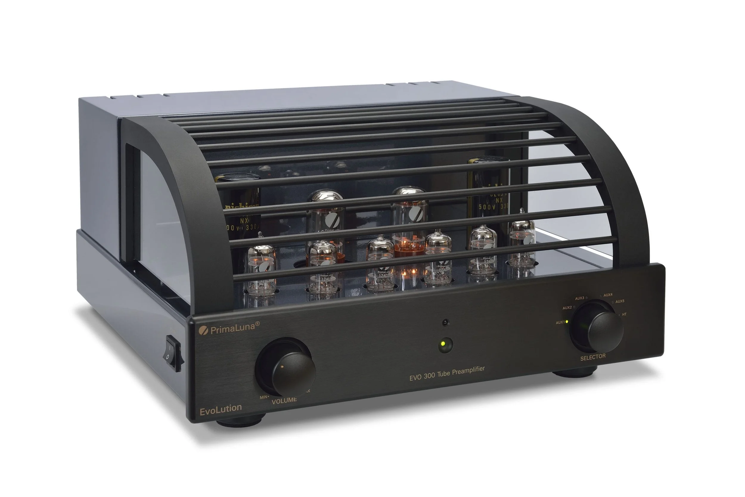 PrimaLuna EVO 300 Tube Preamplifier – high-end dual-mono vacuum tube preamp for audiophiles