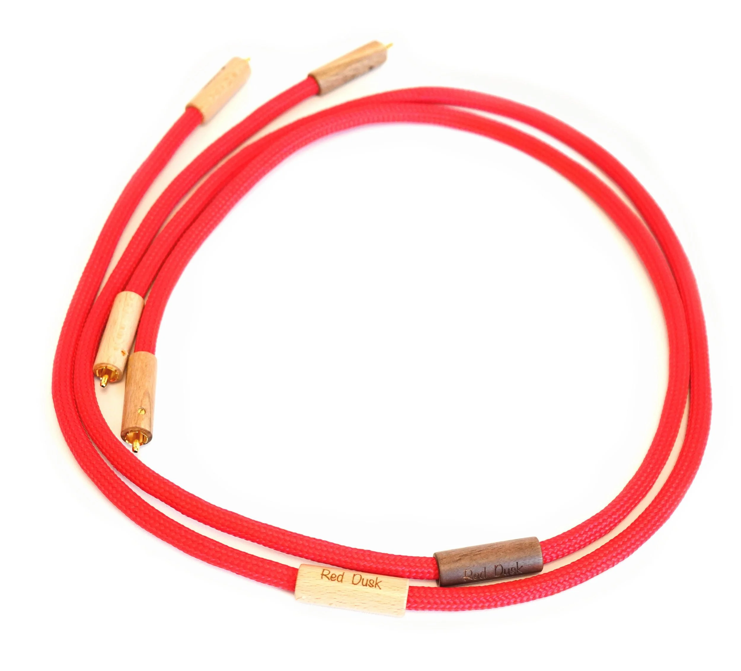 Gekko Cables Red Dusk MK2 RCA 1M analogue interconnect cable