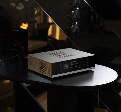 Matrix Audio NT-1 reference digital audio transport front view