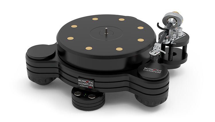Luxury audiophile vinyl record player