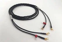 IKIGAI Sugure 2 meter pure silver speaker cables stereo pair
