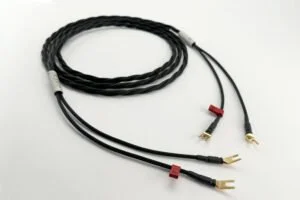 IKIGAI speaker jumper wire connectors close-up