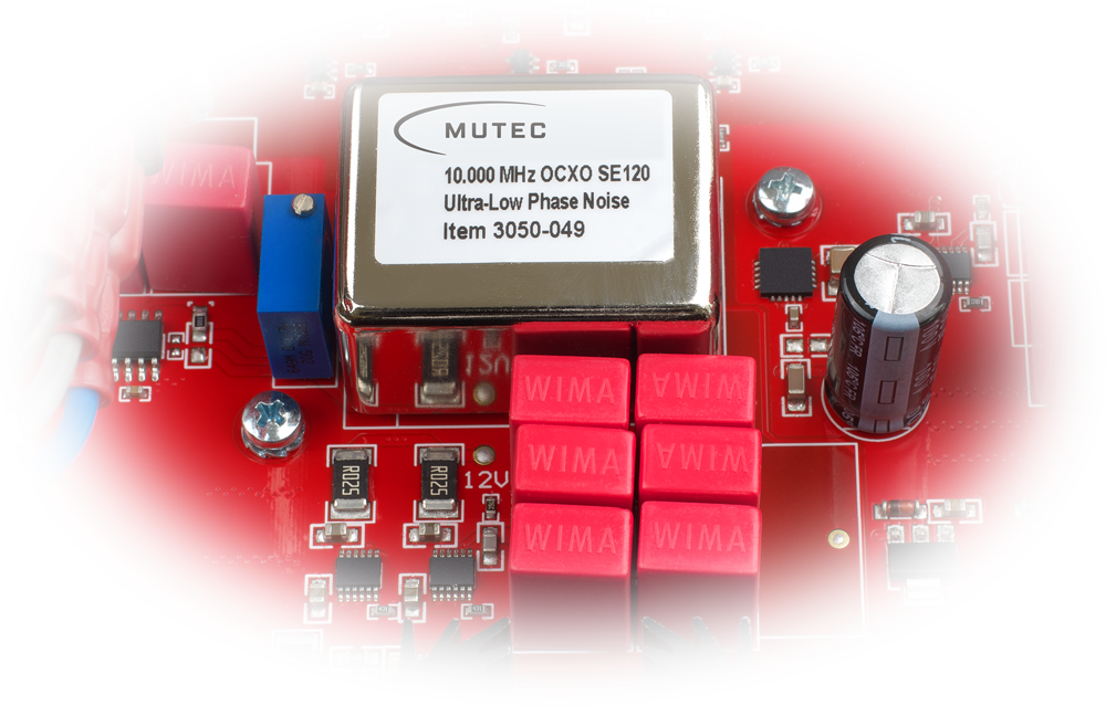 MUTEC REF10 SE120 high-precision reference clock